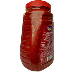 BURCU Перцовая паста 4200 гр острая, пластиковая банка (ACI BIBER SALCASI PLASTIK 1/4)
