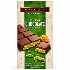 CHOCOLART 95 г Дубайский шоколад с фисташкой