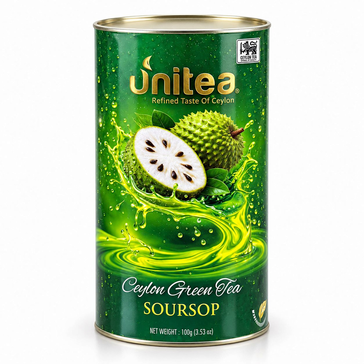 UNITEA Чёрный чай 100 г Саусеп тубус