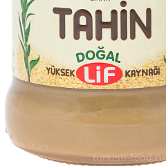 KOSKA Кунжутная паста "Тахин тёмный" 300 гр из неочищенных семян кунжута (ESMER TAHIN 1/12)