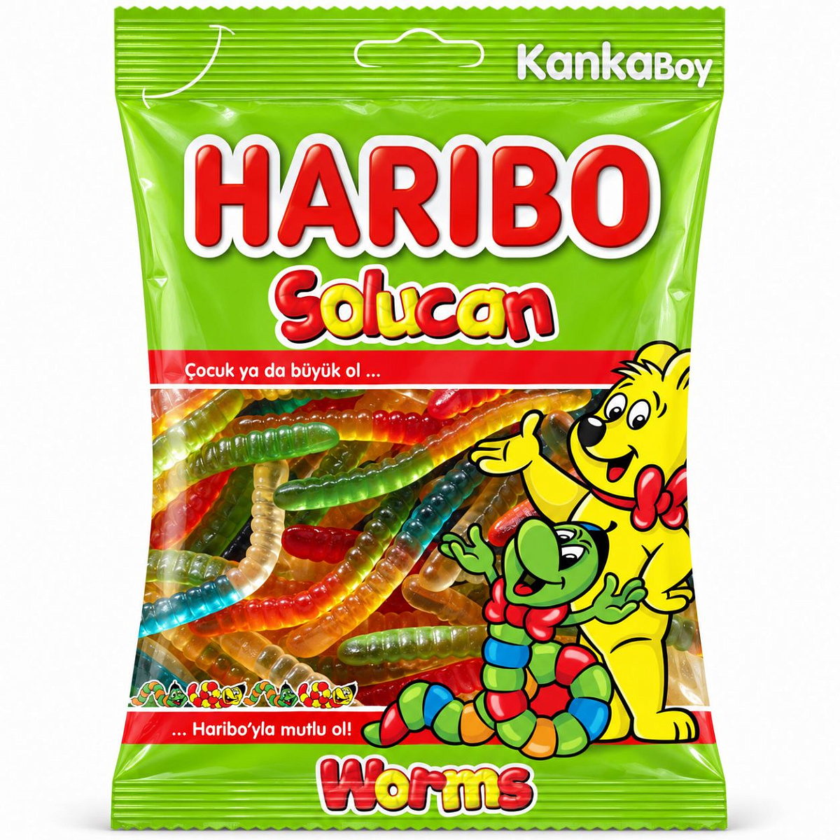 HARIBO Турция 80 г Мармелад Червячки