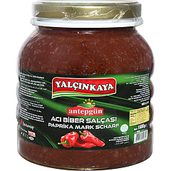 YALCINKAYA Перцовая паста "antepgun" 1600 гр, острая