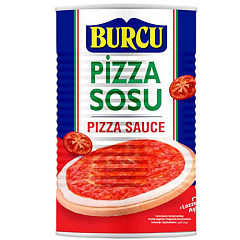 BURCU Соус для пиццы 2500 гр Брикс 14/16 жестяная банка (PIZZA SOSU TENEKE BRIX 14/16. 1/6)