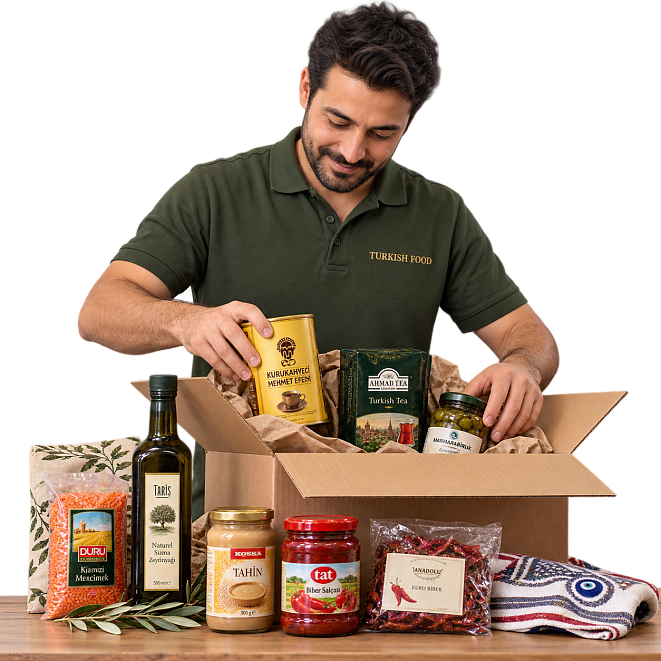 Turkish Food — турецкие продукты с доставкой Сборка заказа с турецкими продуктами в Turkish Food