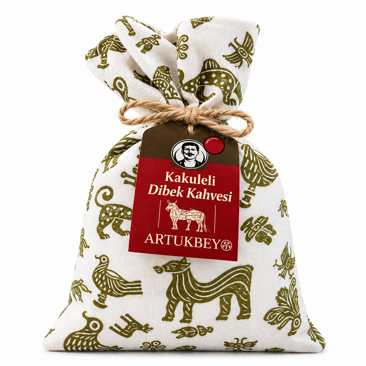 ARTUKBEY 100гр Турецкий кофе c кардамоном в мешочке