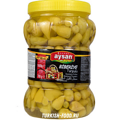AYSAN Маринованные острые перцы "Биберие туршу" 1600 гр