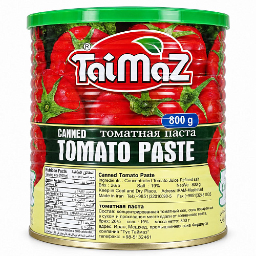 TAIMAZ Томатная паста 800 г