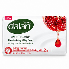 DALAN Мыло 150 г MULTI CARE Гранат и Молоко
