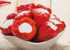 SOSERO Красный перец "Кардола" фаршированный сыром 290 гр