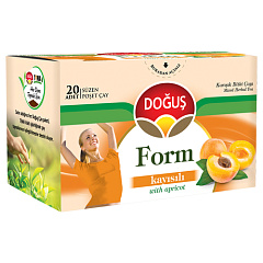 DOGUS FORM чай для похудения с абрикосом 20 пакетиков