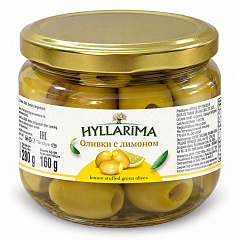HYLLARIMA Оливки с лимоном 280 г