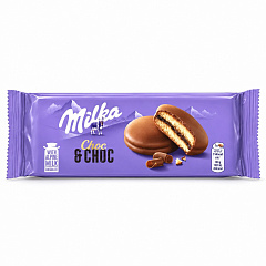 MILKA Испания Бисквит с шоколадной начинкой Choc & Choc 150 г