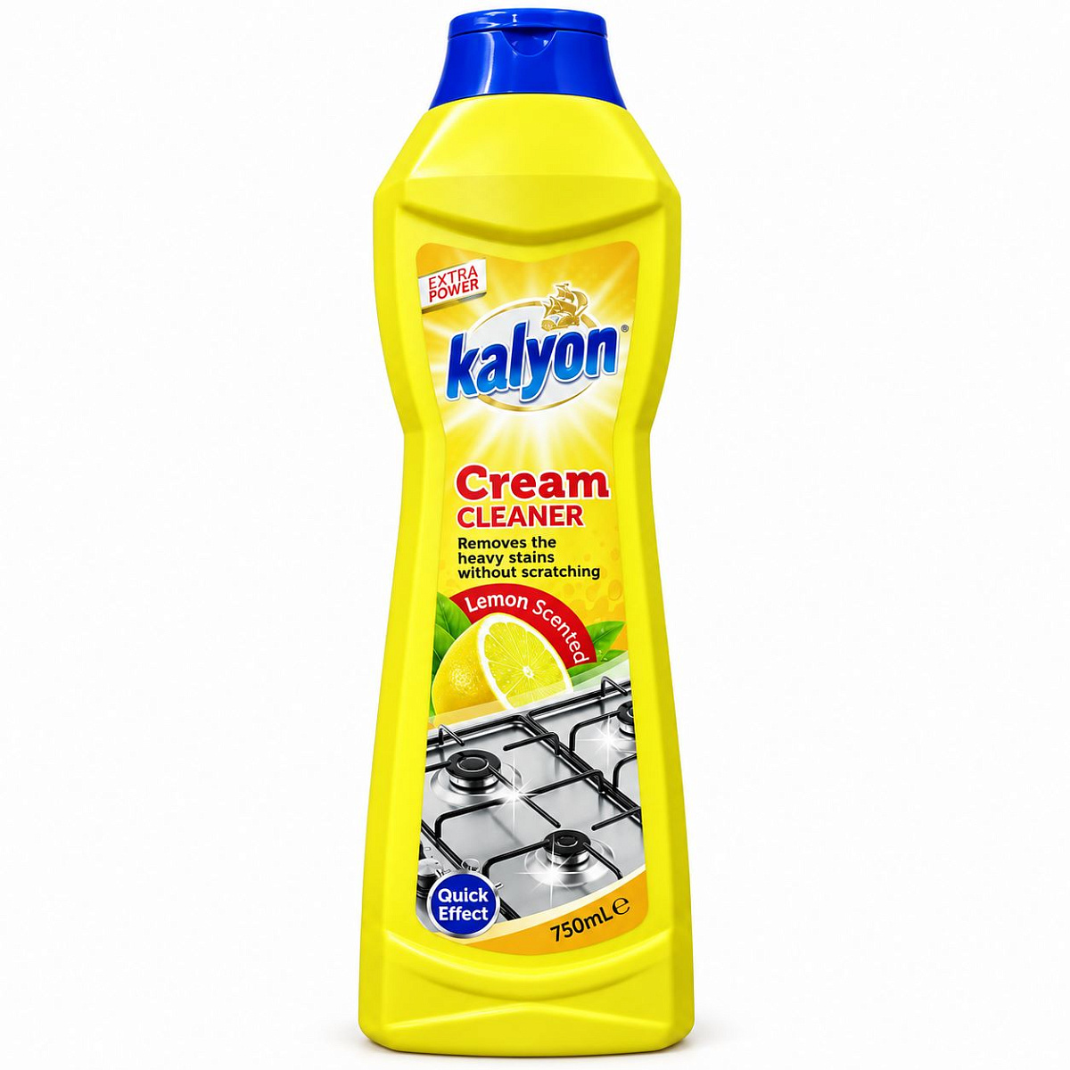 KALYON Чистящий крем «Лимон», 750 мл