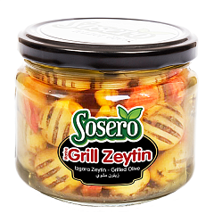 SOSERO Оливки на гриле в масле 290 гр