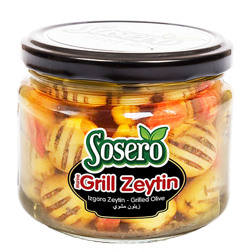 SOSERO Оливки на гриле в масле 290 гр
