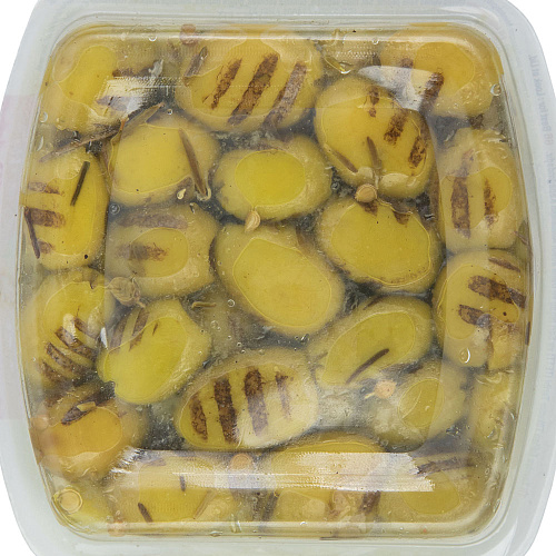 AGAOGLU Оливки на гриле 170 гр калибровка 3XL (161-180 шт/кг), вакуумная упаковка