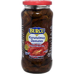 BURCU Вяленые помидоры 550 гр сушеные на солнце, в масле (KURUTULMUS DOMATES 1/12)