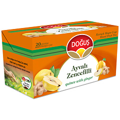 DOGUS Имбирный чай с айвой 20 пакетиков